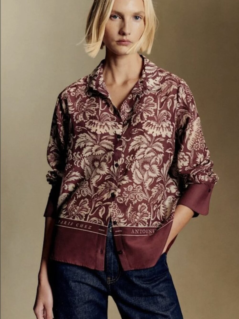 Sezane Pyerra Shirt - Sézane x Antoinette Poisson | 34 (US 2)
